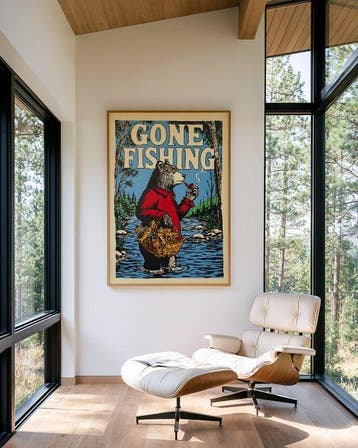 Flavia Delgado - GONE FISHING XL (NO RESERVE)