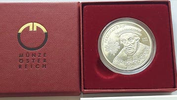 Autriche. 20 Euro 2002 Ferdinand I Proof (Sans prix de, Postzegels en Munten