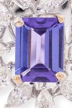 Boucles doreilles cocktail - 18 carats Or blanc - 5.24ct., Bijoux, Sacs & Beauté