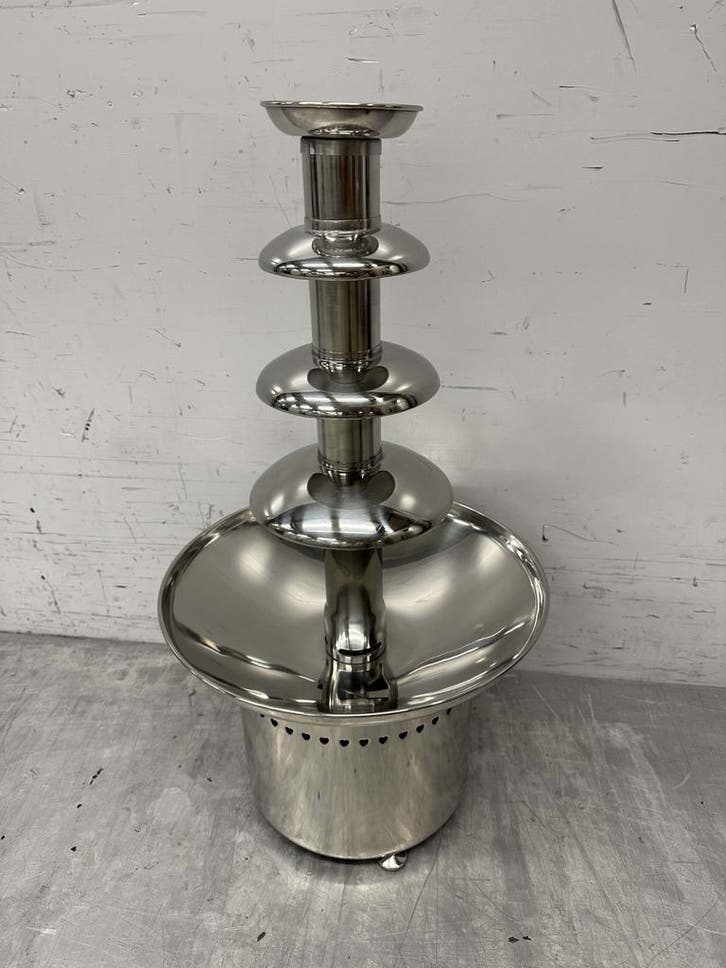 RVS Chocoladefontein Chocolade fontein 4 lagen 60 cm 230V, Zakelijke goederen, Horeca | Keukenapparatuur, Ophalen of Verzenden
