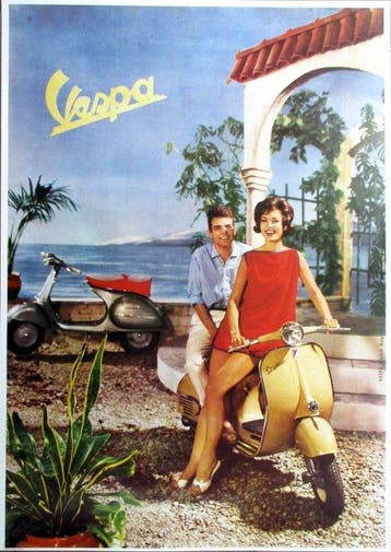 Vespa 150 (Old Stock, Vespa GMBH Augsburg). -