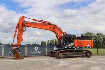 Veiling: Rupsgraafmachine Hitachi ZX490LCH-6 CW45 Diesel 270, Ophalen