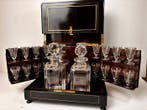 Cave a liqueur Napoléon III - Armoire à liqueurs - Poirier