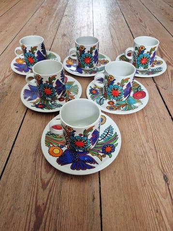 Villeroy & Boch - Christine Reuter - Koffie- en theeservies, Antiquités & Art
