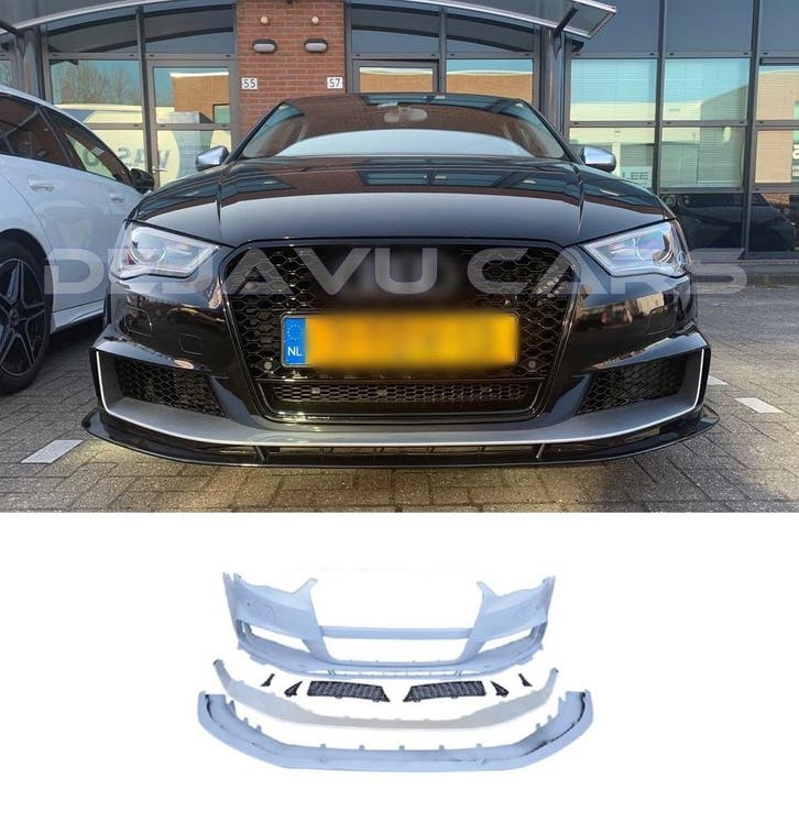 RS3 Look Voorbumper voor Audi A3 8V, Autos : Divers, Tuning & Styling, Enlèvement ou Envoi