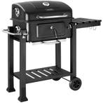 tectake Houtskoolbarbecue Florian met 2 wielen, verstelbare, Verzenden, Nieuw
