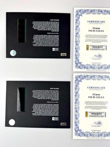 Joker – Very rare Set of 2 Mounted 35mm Film Cells –, Nieuw