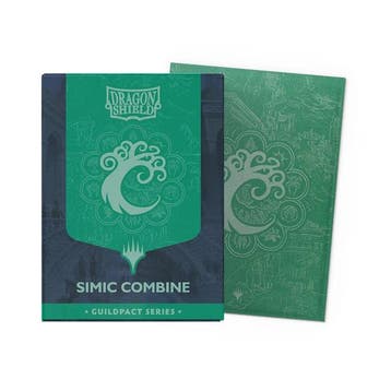 Dragon Shield Matte Dual Art Sleeves Guildpack Series Simic, Hobby en Vrije tijd, Ophalen of Verzenden, Nieuw