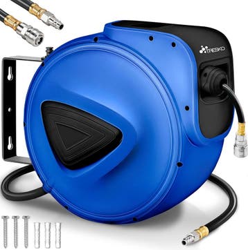 Automatische Luchtslanghaspel - Luchthaspel - 30 meter - Bla, Doe-het-zelf en Bouw, Compressors, Verzenden, Nieuw