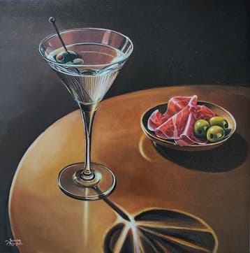 Sandra Chinelate - Last night, Antiek en Kunst