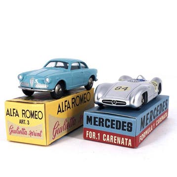 Mercury (Hachette) 1:48 - Voiture miniature (2) - Lot with 2