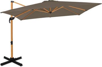 2dekans | VONROC Premium Zweefparasol Pisogne 300x300cm –, Ophalen of Verzenden