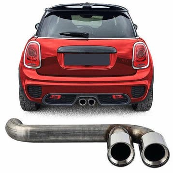 Uitlaat JCW ombouw Mini One Cooper F56 F57 CP069