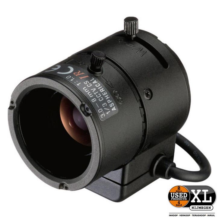 Tamron CCTV Lens 13VG-308 ASIRII 1/3 I Nieuw in doos, Audio, Tv en Foto, Foto | Lenzen en Objectieven, Nieuw, Ophalen of Verzenden