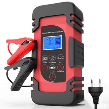 Strex Acculader - 12/24V 4/6/8A - Reparatiemodus, Auto-onderdelen, Verzenden, Nieuw