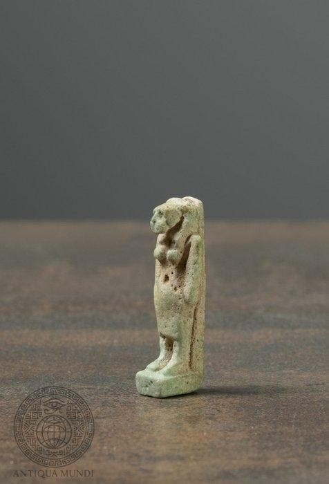 Égypte ancienne, période tardive Faience Figure en faïence, Antiquités & Art, Antiquités | Autres Antiquités