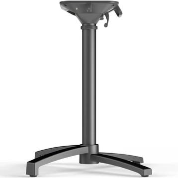 Tafelonderstel | X CROSS | Laag Model | Aluminium | Zwart |, Verzenden
