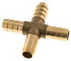 Connecteur de tuyau transversal en laiton de 13 mm (1/2), Verzenden