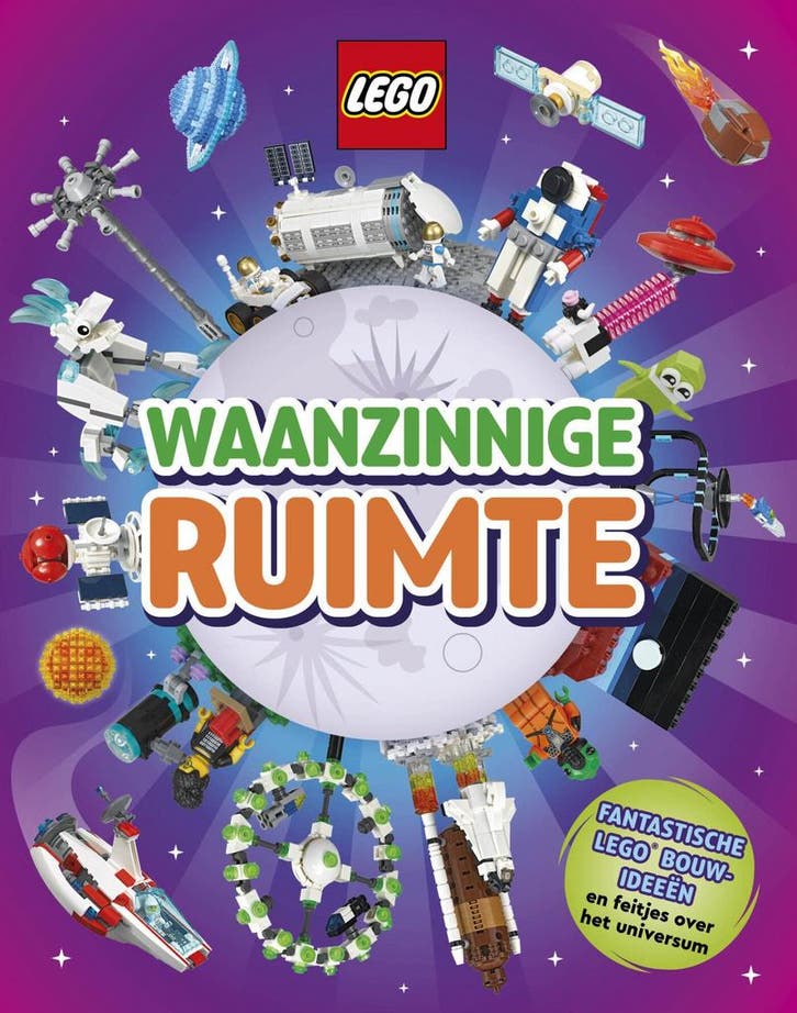 LEGO - Waanzinnige ruimte (9789493356504, Arwen Hubbard), Antiquités & Art, Antiquités | Livres & Manuscrits, Envoi