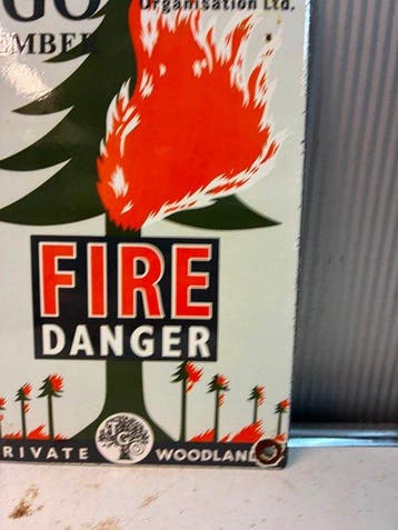 TGO Fire Danger – Timber Growers Organisation – Vintage