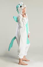 Onesie Turquoise Pegasus Pak S-M Eenhoornpak Kostuum Eenhoor, Ophalen of Verzenden
