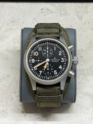 Hamilton - KHAKI FIELD AUTO CHRONO - H71706830 - Heren -