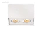 GU10 Opbouwspot Armatuur dual fittingen wit..., Ophalen, Nieuw