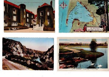 Frankrijk - Stad en Landschap, Landschap, Maritiem -, Verzamelen, Gelopen