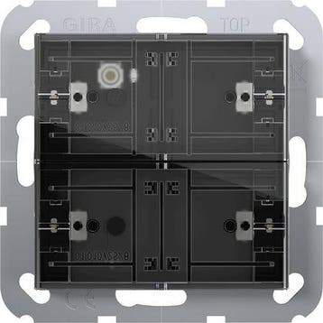 Gira KNX 2-Gang Drukknop Sensor Systeem 55 - 501200, Verzenden, Nieuw