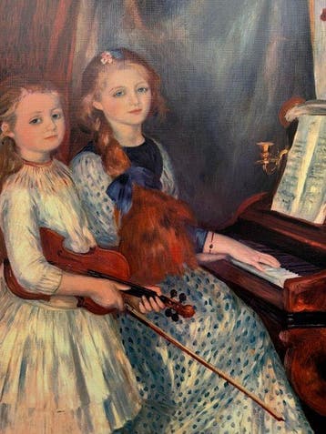 Auguste Renoir (1841-1919) - Jeunes filles au piano