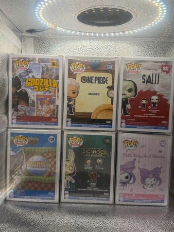 Funko - Funko Pop Rodan; Smoker; Billy the Puppet; Infinite;