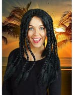Pruik met dreadlocks unisex Groovy, Ophalen of Verzenden, Nieuw