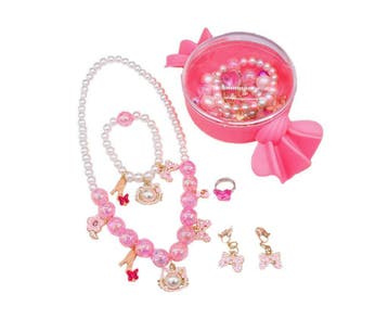 Prinsessenjurk - Juwelen set - Strikjes - Kleedje, Verzenden, Nieuw