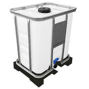 Nieuwe IBC | 300L | Kunststof pallet | UN | FDA | S60x6, Tuin en Terras, Kunststof, Met kraantje, 150 liter of meer, Nieuw