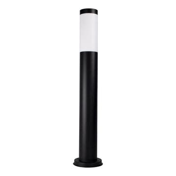 Staande buitenlamp zwart rond 65cm IP44 | Gomera, Verzenden, Nieuw, Overige materialen, Led
