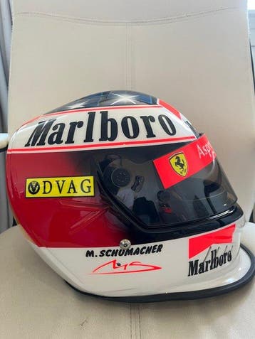 Ferrari - Michael Schumacher - 1996 - Casque de réplique, Collections