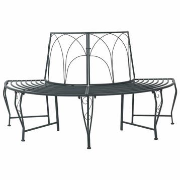 vidaXL Boom Bank 4-Aantal zitplaatsen 160 x 80 x 89 cm Staal, Verzenden