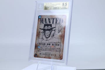 Bandai - 1 Graded card - One Piece - Portgas D. Ace -