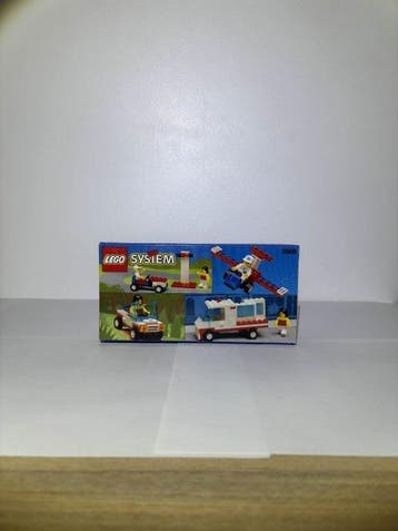 Lego Set - 6666 - Classic Town - Ambulance 1994, Nieuw