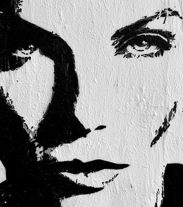 David Law (1967) - Annie Lennox (Stencil)
