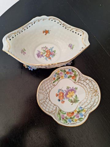 SP Dresden - Plat (2) - Porcelaine