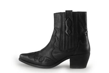 Manfield Cowboy laarzen in maat 40 Zwart, Verzenden