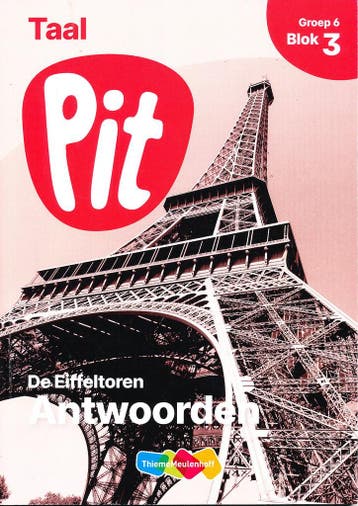 Pit Antwoorden Taal blok 3 groep 6, Verzenden, Nieuw