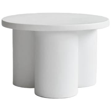101 Copenhagen Bijzettafel Big Foot Laag - Bone White, Verzenden, Gebruikt, Minder dan 45 cm