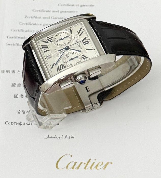 Cartier - Tank MC - 3666 - Heren - 2015, Bijoux, Sacs & Beauté, Montres | Hommes