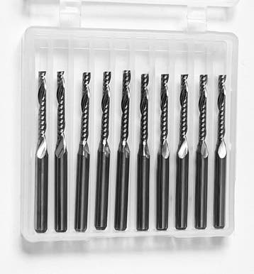 Set HQ micro frezen met enkele groef (2,0 mm, 10 stuks), Verzenden, Nieuw