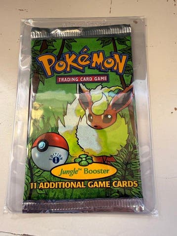 Pokémon - 1 Booster pack - Pokemon 1st Edition Jungle, Nieuw