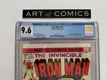 Iron Man #73 - CGC 9.6 - Crimson Dynamo, Titanium Man,, Boeken, Nieuw