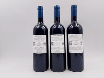 2019 Arnaldo-Caprai Belcompare Merlot - Umbrië - 3 Fles, Nieuw