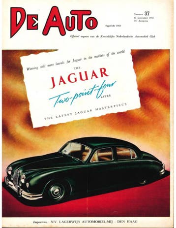 1956 DE AUTO MAGAZINE 37 NEDERLANDS, Nieuw
